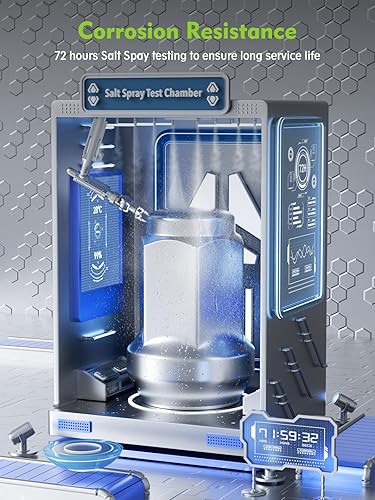Miniatura 3 de AUTOPTIM Tuercas de orejeta 12-20  Reemplazo para Jeep Wrangler JK 1987-2018, Liberty 2002-2012, Grand Cherokee 1993-2010, Ford Explorer Edge