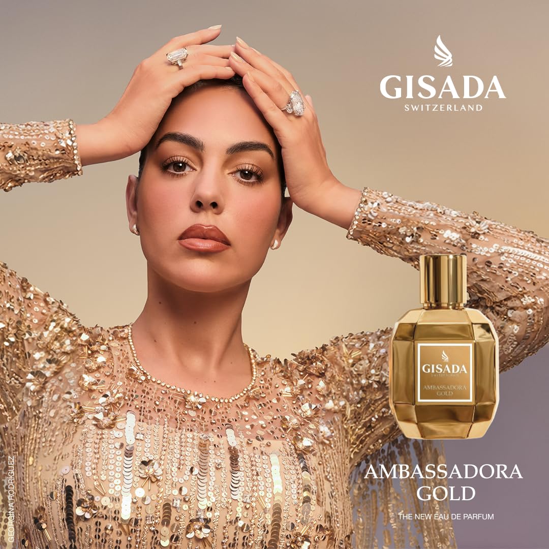 Gisada Ambassadora Gold - Eau de parfum pour femme - 50 ml - Parfum floral élégant et doux