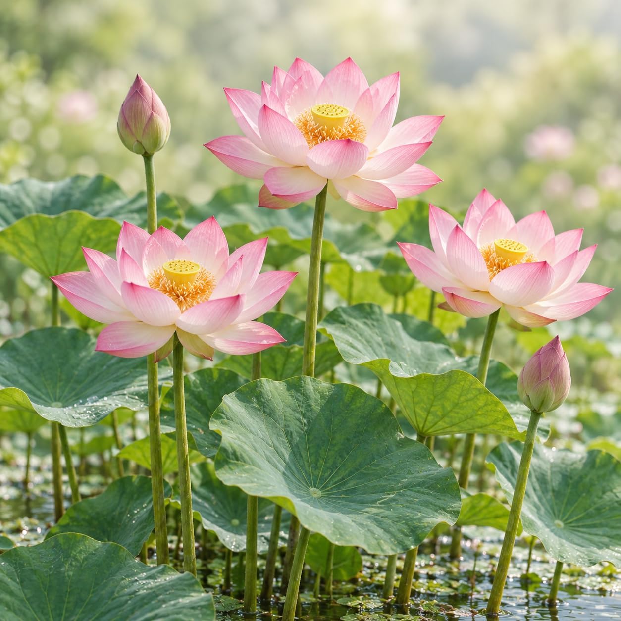 10 Scarified Bowl Lotus Heirloom Seeds for Planting