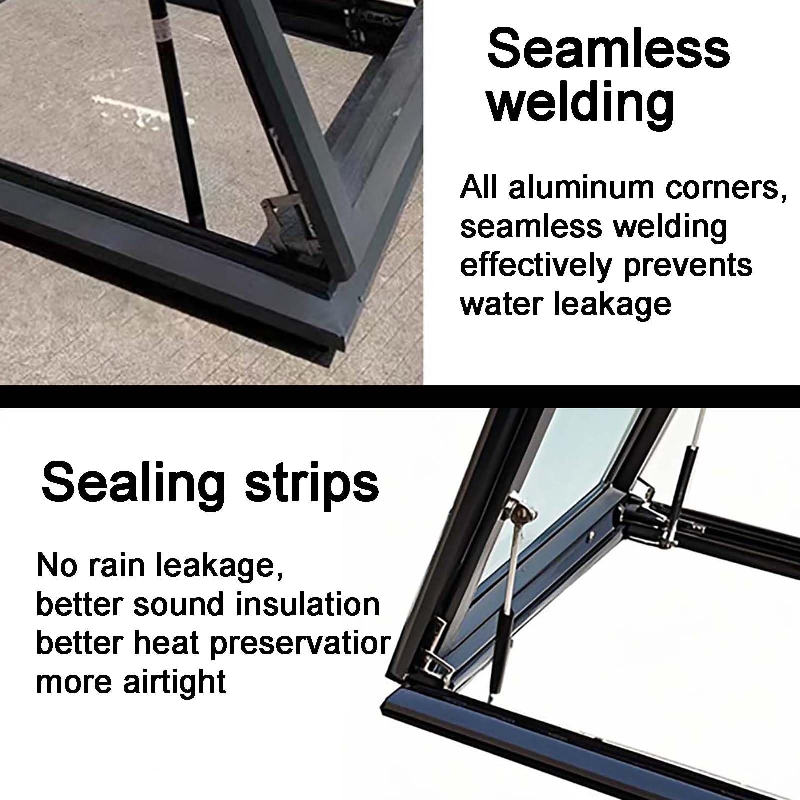 Trampa de ventilación de doble capa personalizable para techos inclinados/planos, ideal para áticos y techos, mejora el flujo de aire y reduce la acumulación de humedad