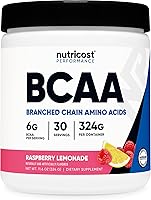 Vista 28 de Nutricost Polvo BCAA (Mango Naranja, 60 Porciones) - Relación Óptima 2:1:1, Sin Gluten, Sin OMG, Vegetariano