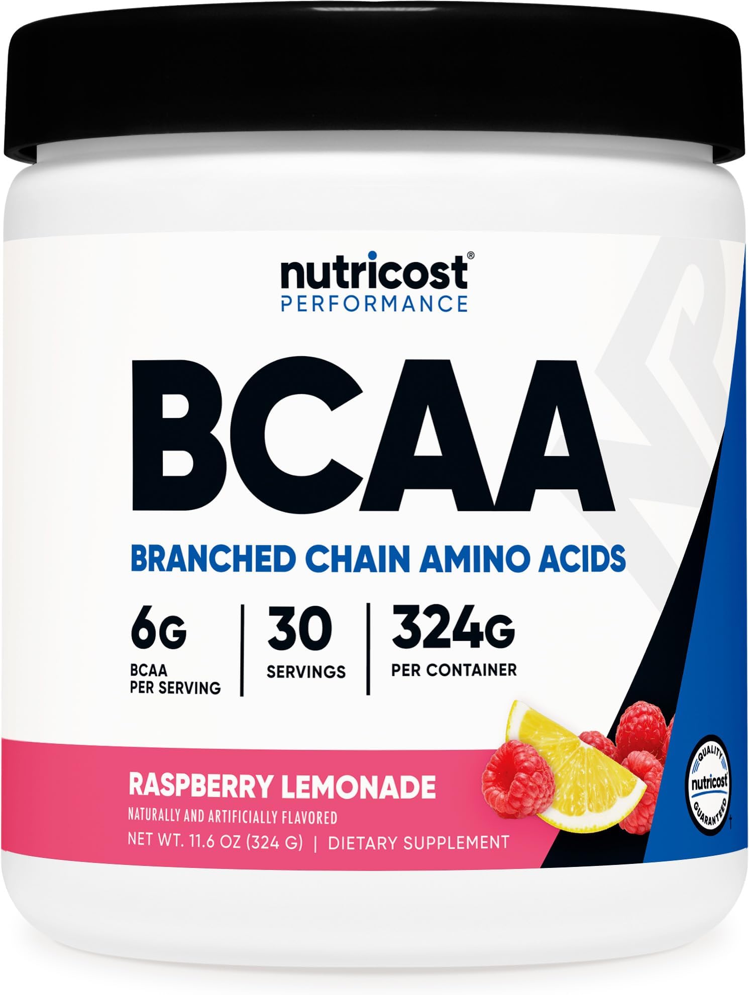 BCAA Powder 2:1:1 (Raspberry Lemonade, 30 Servings)