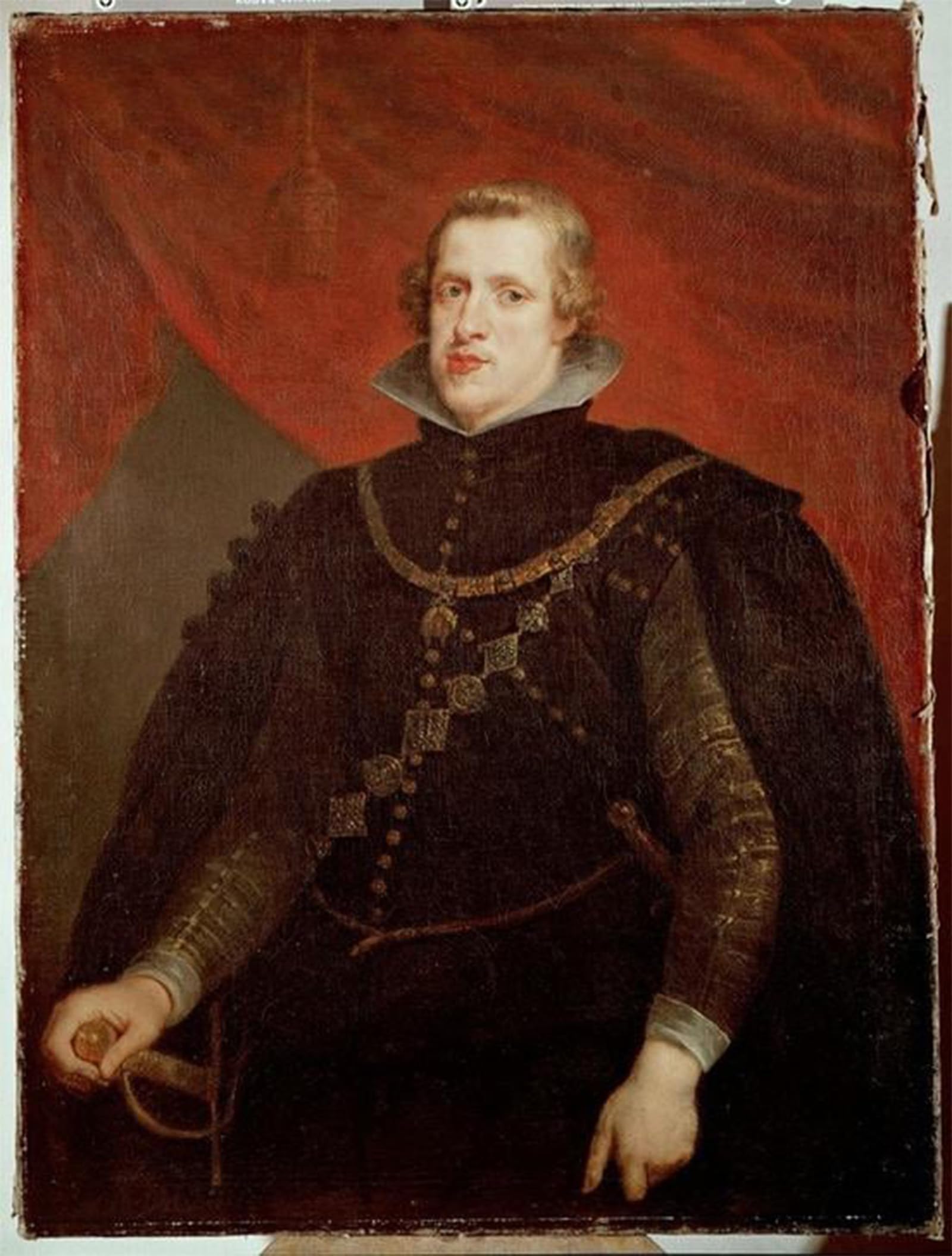 ARTXLXXBN Famous Prints Artwork Pictures Poster Painting Art Philip Iv of Spain by Peter Paul Rubens Artwork Landscape Pictures for Home Decor 60x90cm