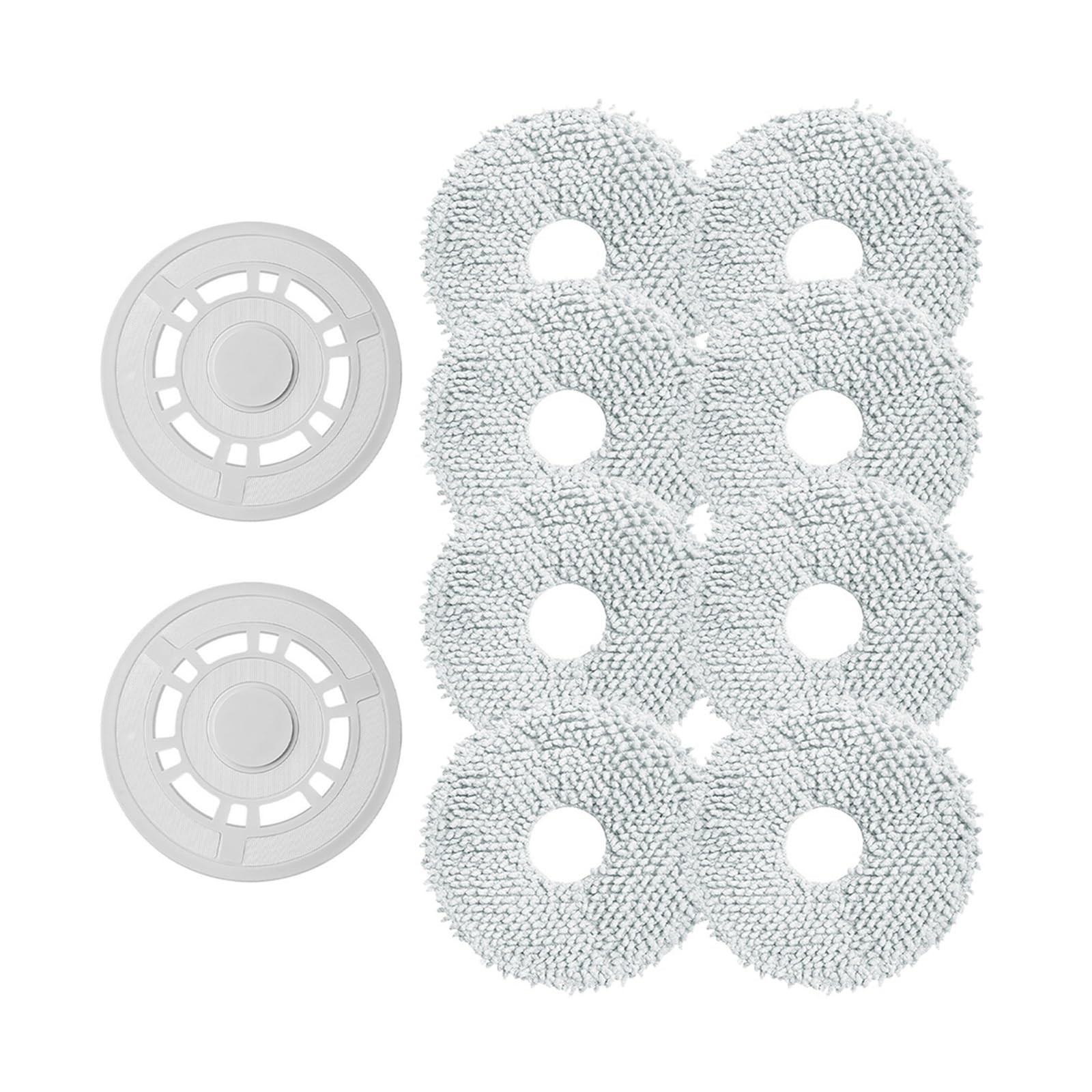 Robot Vacuum Cleaner Washable Mop Rags Mop Cloth Holder, Compatible with Dreame Bot L10s Pro L10s Ultra S10 S10 Pro, Compatible with Xiaomi Mijia B101CN (Color : B)