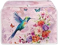 Vista 30 de Dolyues Cubierta para tostadora con estampado de pollo, 4 rebanadas, cubiertas para electrodomésticos pequeños de cocina, protección contra el polvo