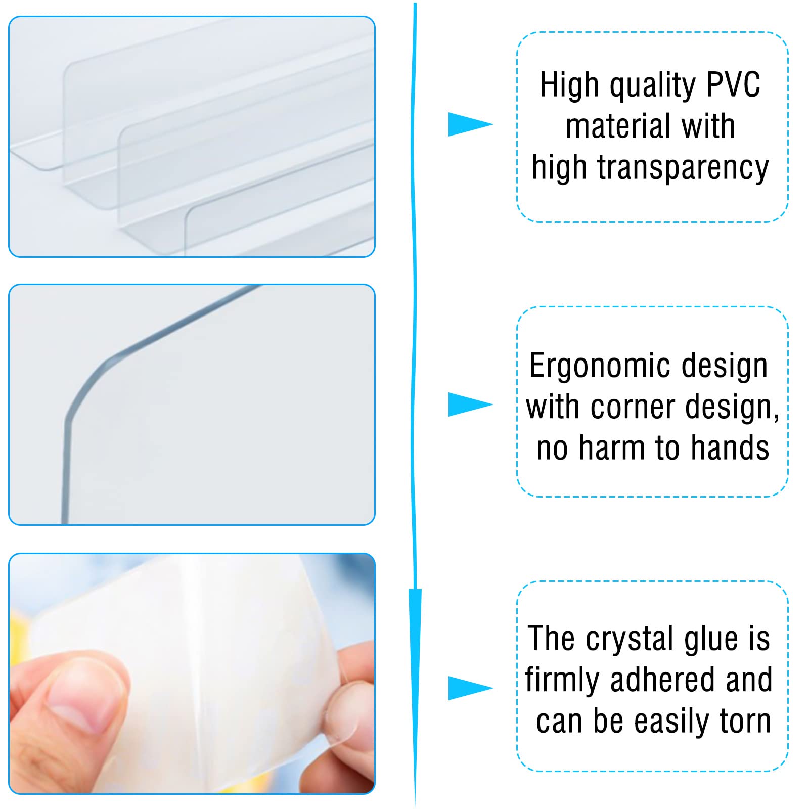 8 Blocchi Giocattolo Per Mobili - Barriera In PVC Per Evitare Che Oggetti Scivolino Sotto Divano E Letto - Foto 5