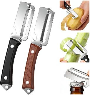 Premium Vegetable Peeler Wood Handle