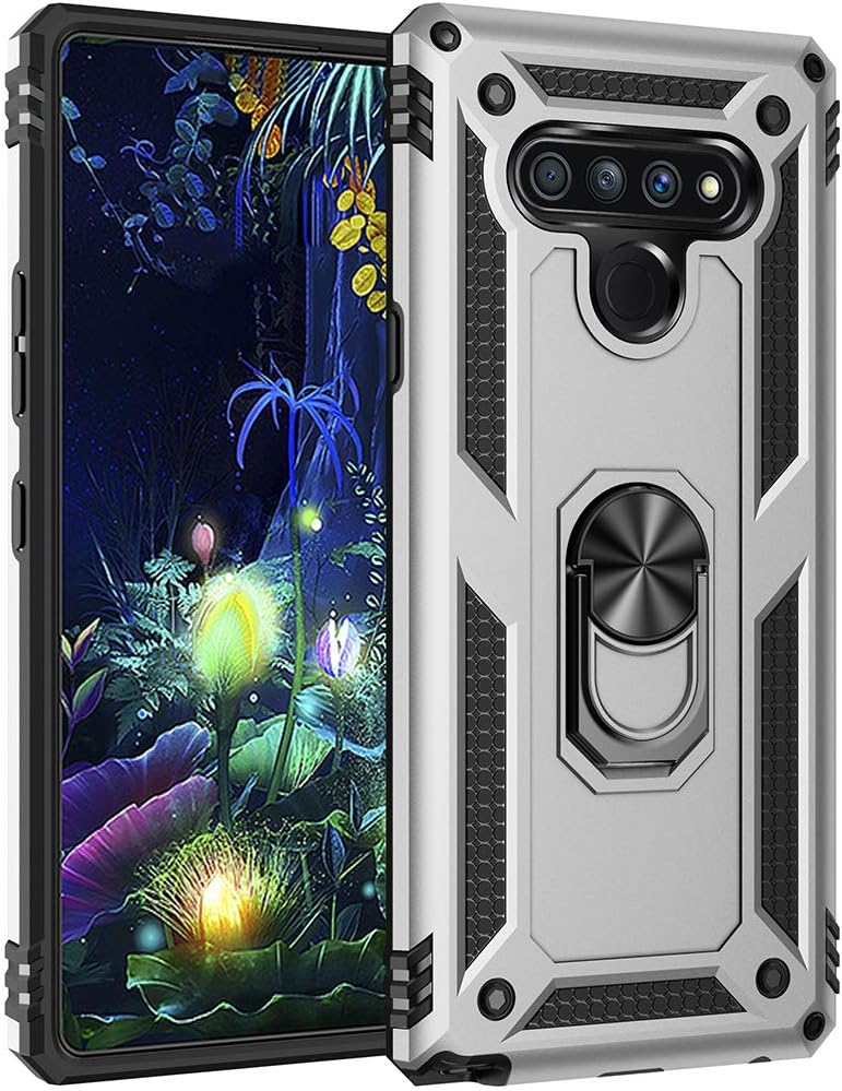 Coque Protection Militaire Pour LG Aristo 4 / K30 / Prime 2 / Escape Plus – Béquille Métal Rotative Et Anneau Magnétique