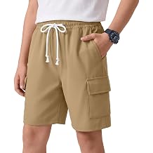 Boys' Cargo Shorts Teen Cotton Shorts