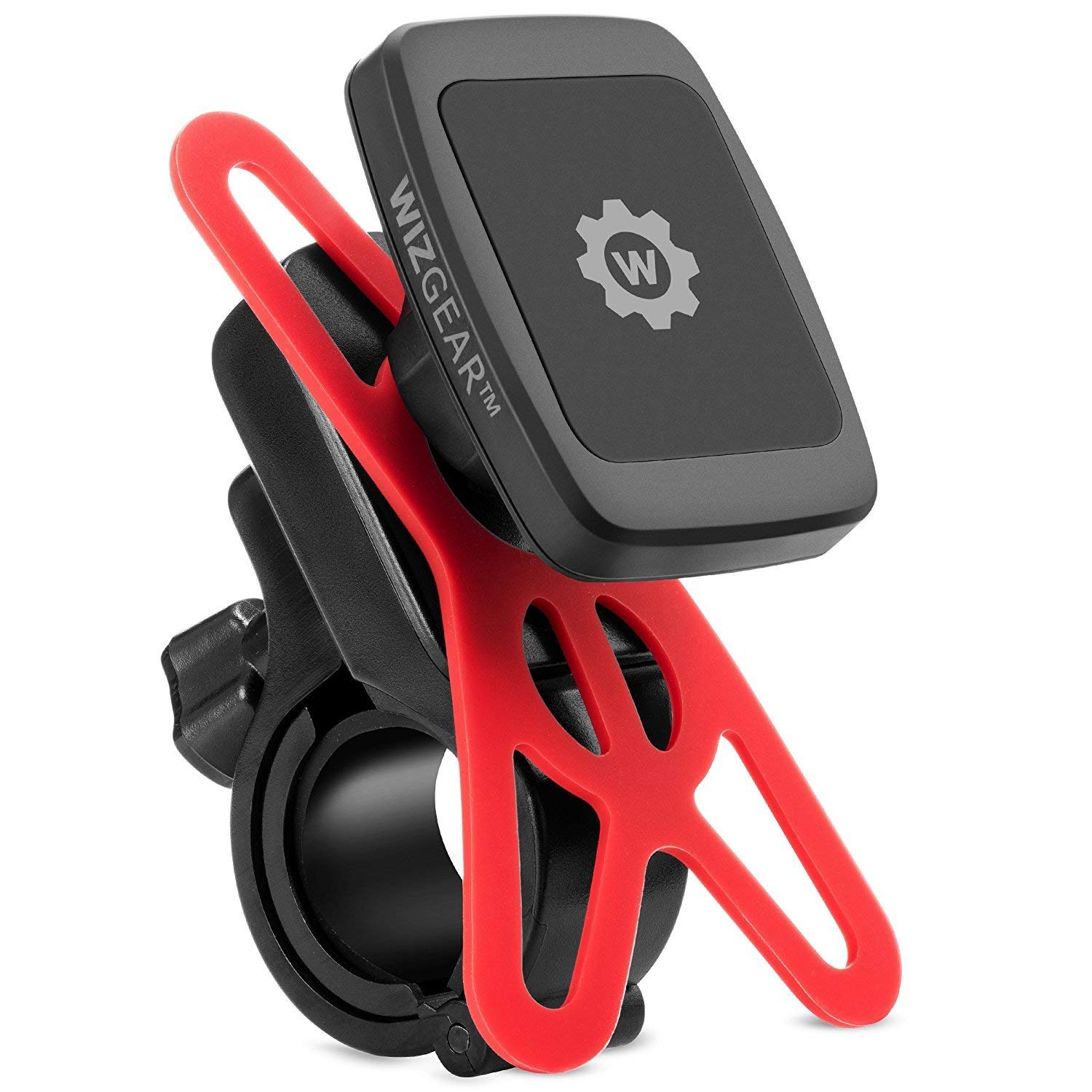 Magnetic Bike Mount, WixGear Universal Magnetic Bicycle & Motorcycle Handlebar Phone Holder for Cell Phones and GPS with Fast Swift-Snap Technology, Magnetic Bike Phone Holder