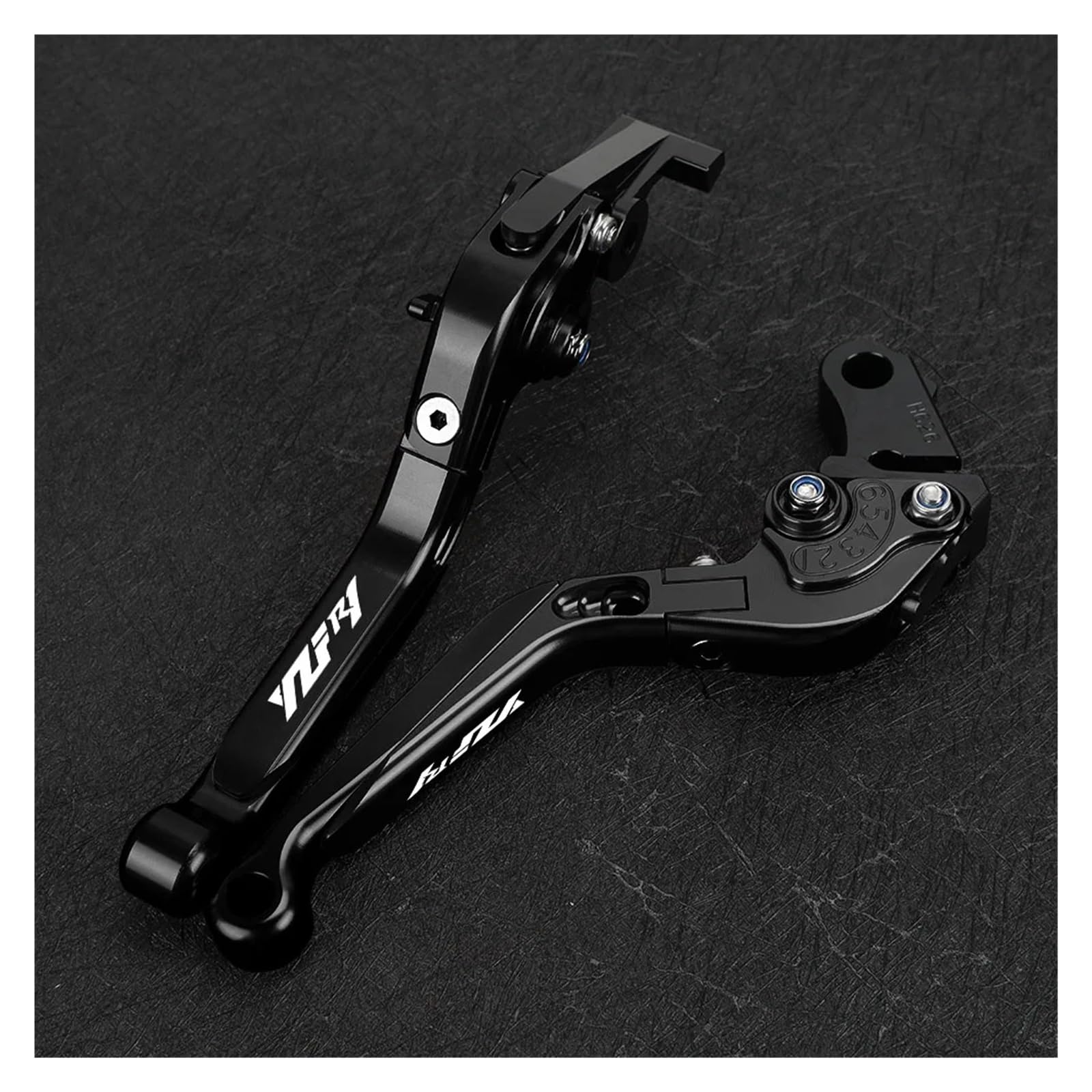 YWQJIOPM Motorcycle Brake Clutch Lever for YZF-R1 YZF R1 YZFR1 R1M R1S 2015 2016 2017 2018 2019-2023 Motorcycle Adjustable Handle Brake Clutch Levers Adapter