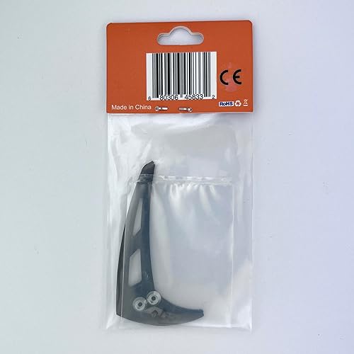 Miniatura 3 de OMPHOBBY M1 EVO Helicopter Parts OSHM1204W Estabilizador Vertical Set (Elegante Blanco) Reemplazo original para OMP Hobby M1-EVO RC Helicópteros