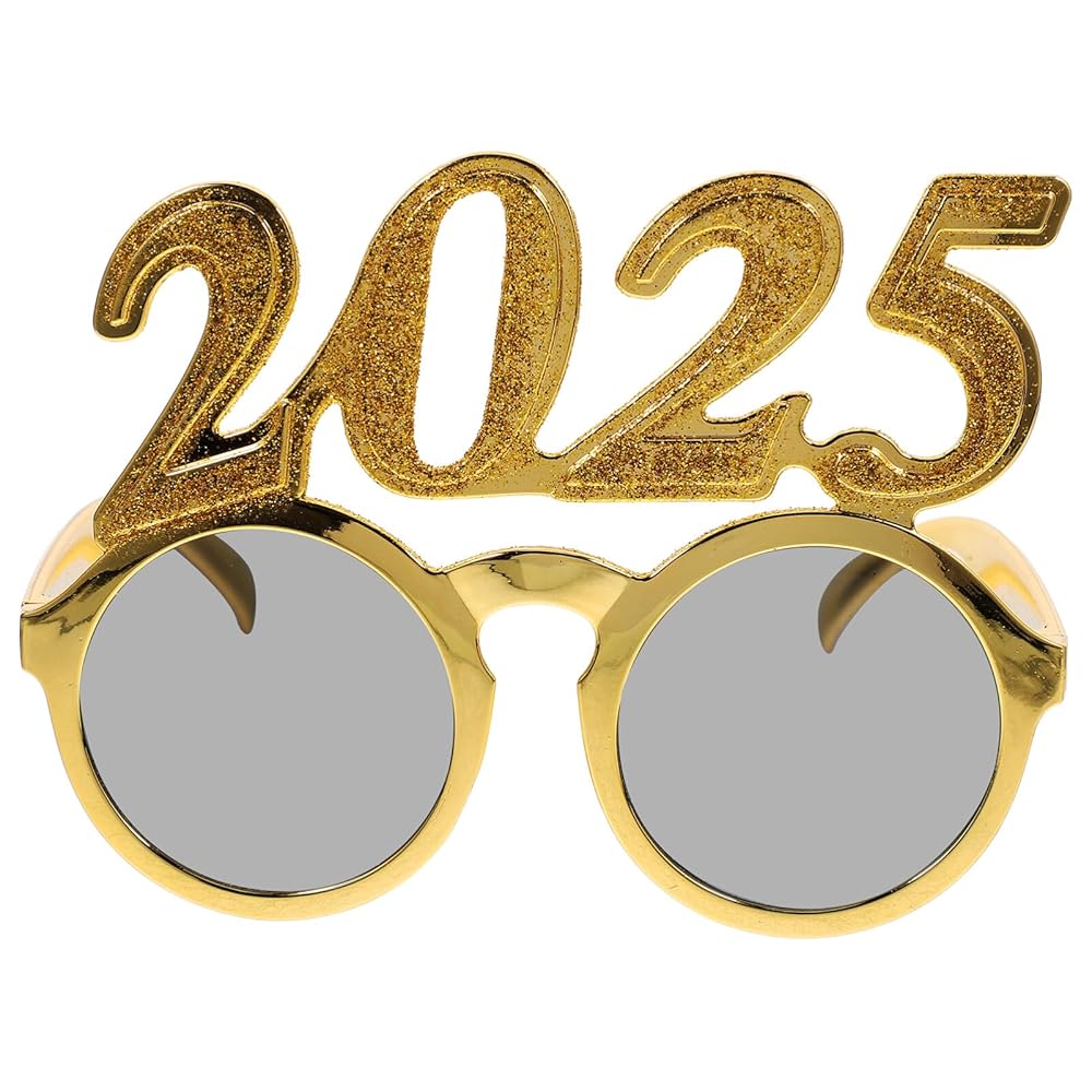 Amazon.co.jp: [Amosfun] 2025 メガネ、 2025 新しい 年 メガネ