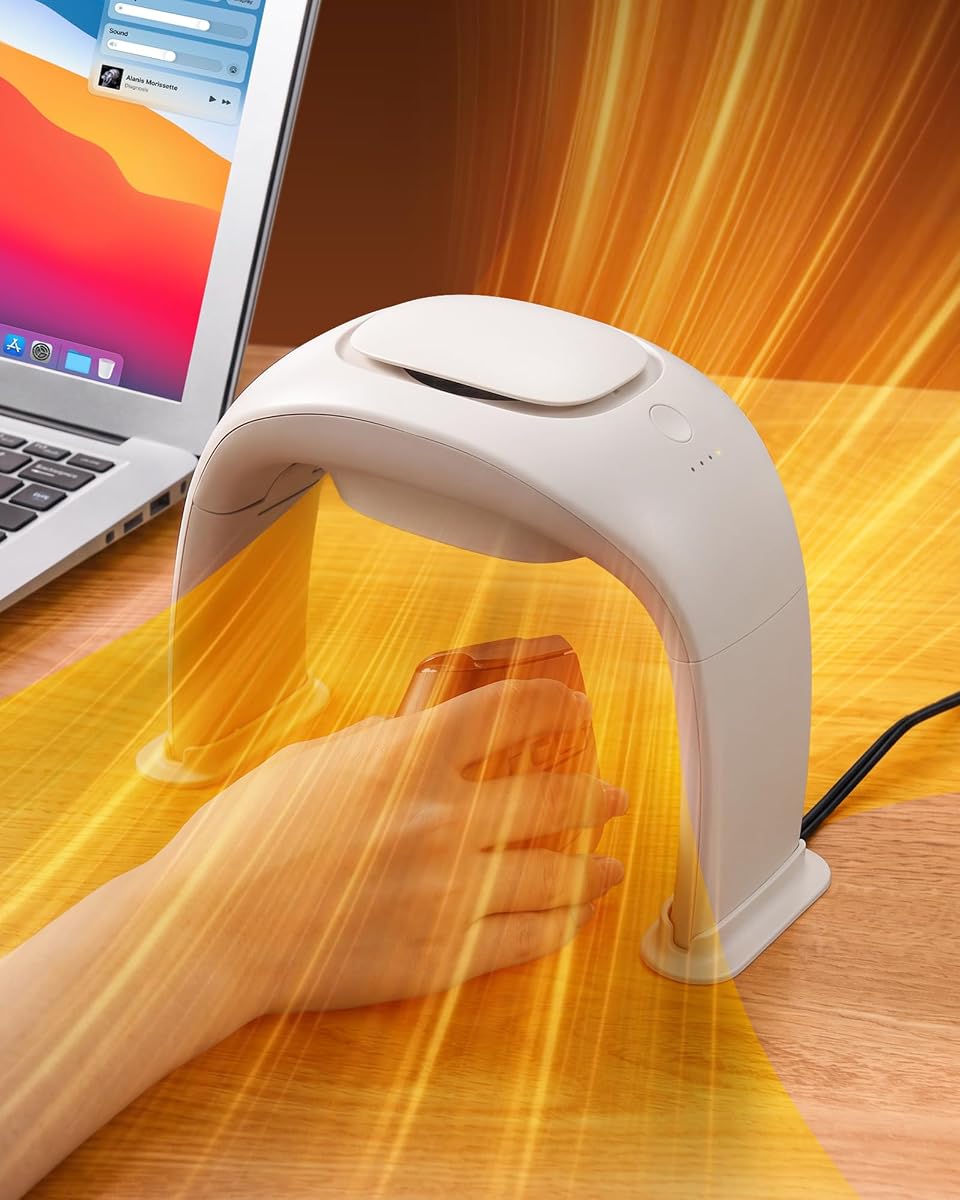 Desk Hand Warmer Over Mouse