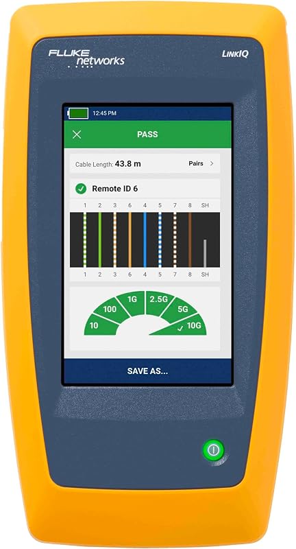 Fluke Networks LIQ-100 LinkIQ Cable + Network Tester
