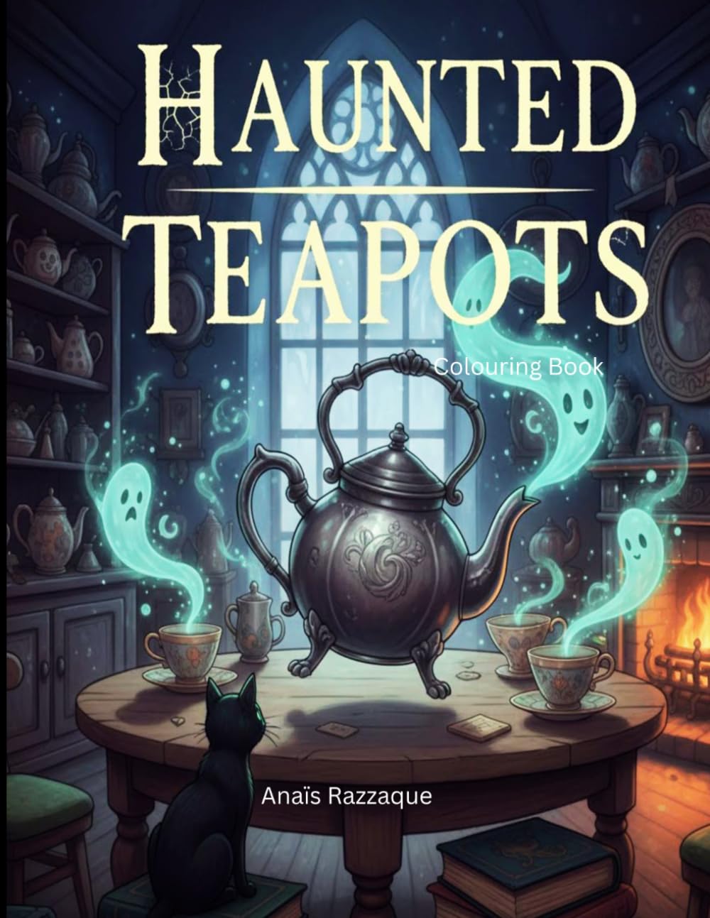 Haunted Teapots: Ghostly Brews and Bewitched Teapots to Colour