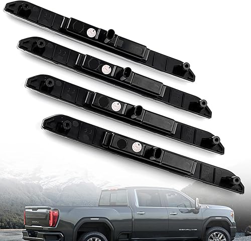 Miniatura 4 de NSLUMO Luces de posición laterales LED de repuesto para GMC Sierra 2500HD 3500HD 3500HD 2020 2021 2022 Pickup blanco marcadores laterales delanteros