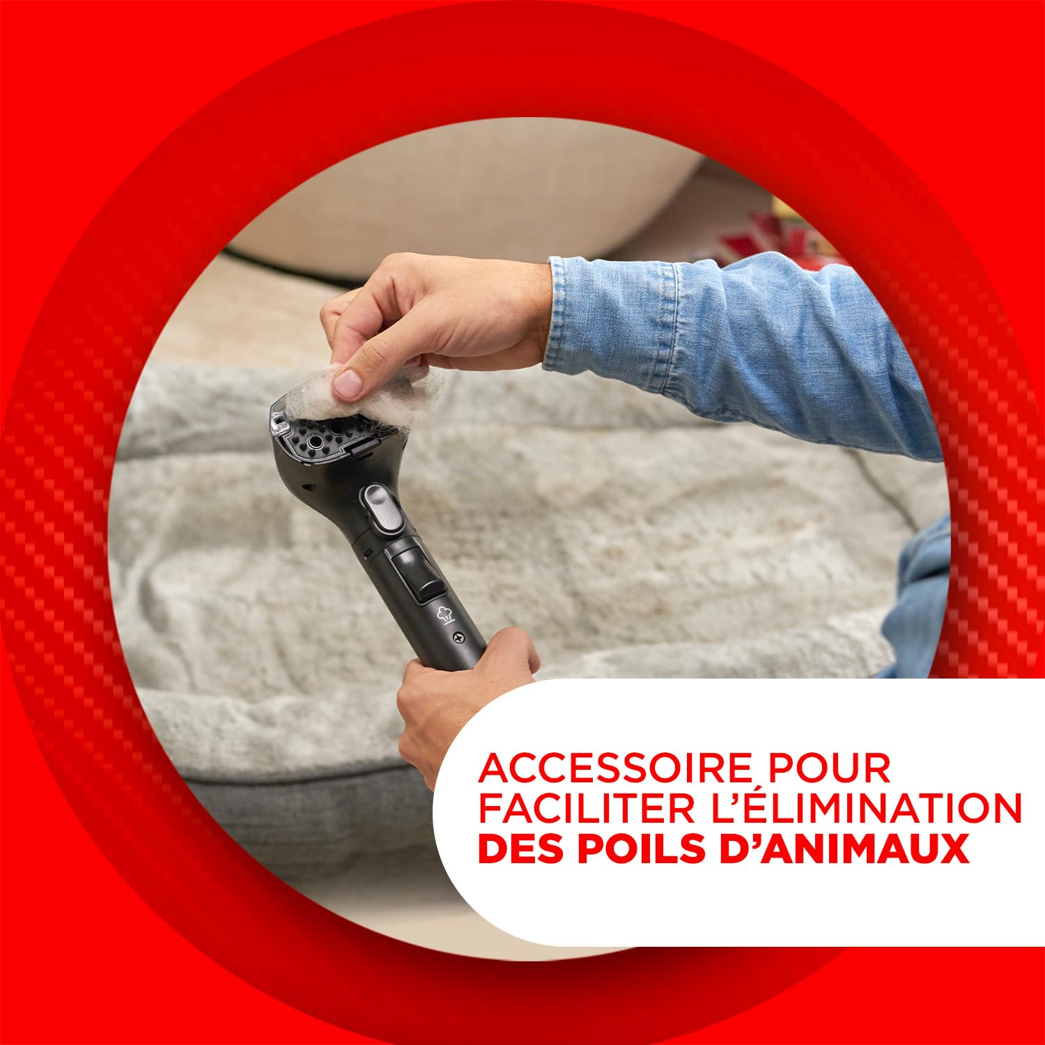 Polti StainOver SC20, shampouineusevapeur 4 en 1 pour éliminer les taches, détacheur avec fonction vapeur, idéal pour les propriétaires d'animaux, 9 accessoires inclus, Gris Clair