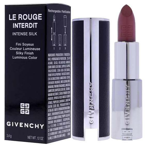 Le Rouge Interdit Intense Silk Lipstick - N116 Nude Boise by Givenchy for Women - 0.11 oz Lipstick