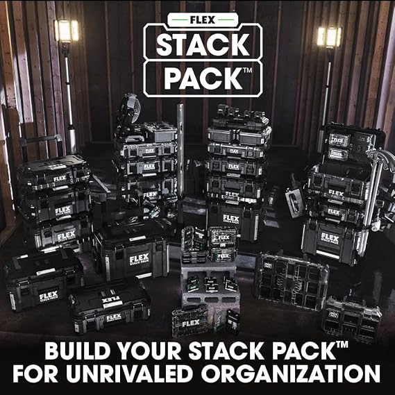 FLEX STACK PACK Storage System Suitcase Tool Box - FS1103
