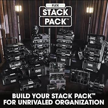 FLEX STACK PACK Storage System Suitcase Tool Box - FS1103