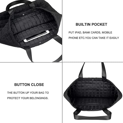 Miniatura 4 de Large Tote Bag for Women Travel Tote Bag SATIN SAINT lifestyle Women Tote Bags for Work Daily Womens Bags Beach Bag