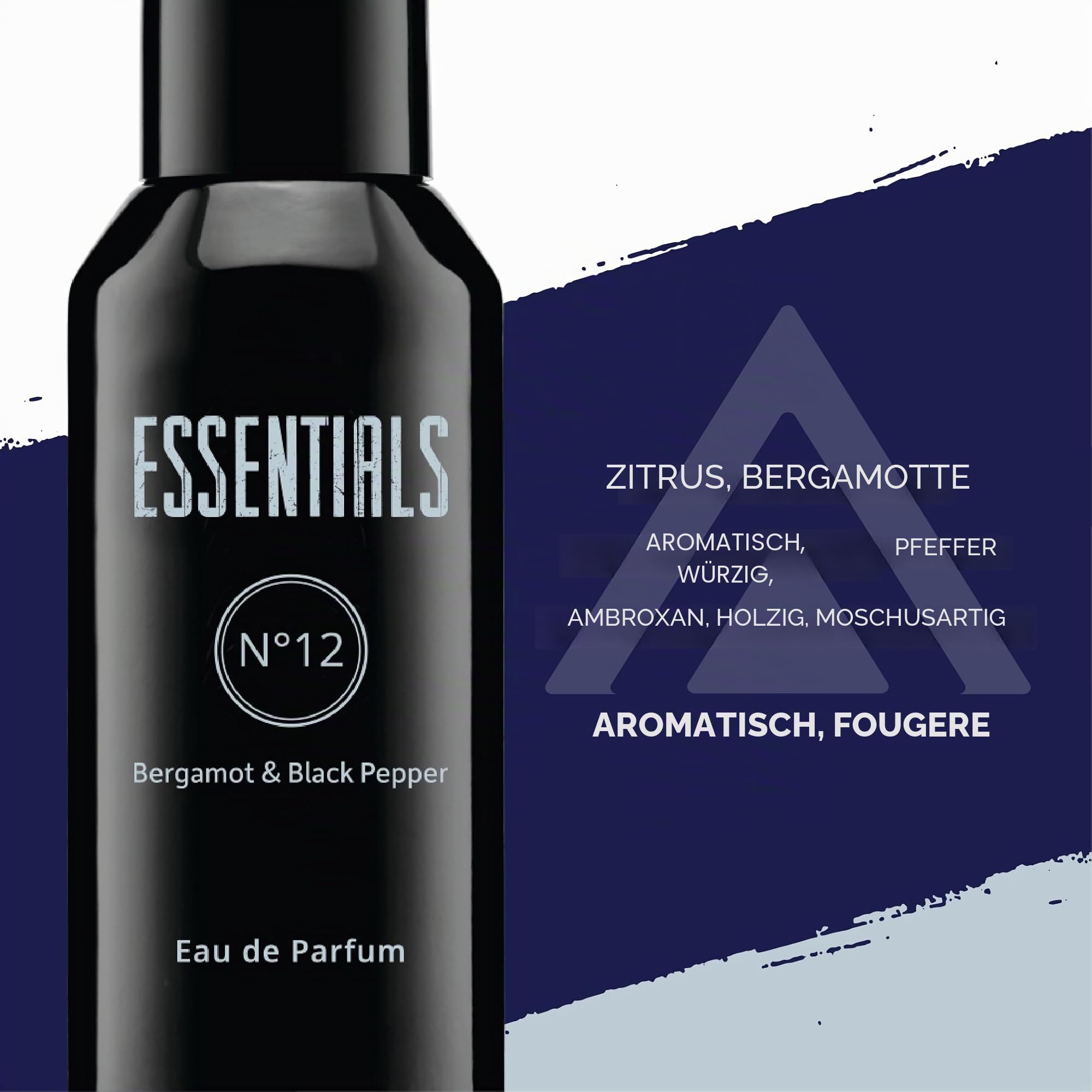Milton-Lloyd Essentials: 12, 15, 17 und 19 luxuriöse Herrendüfte, 4 x 50 ml Eau de Parfum, Aftershave-Geschenkset
