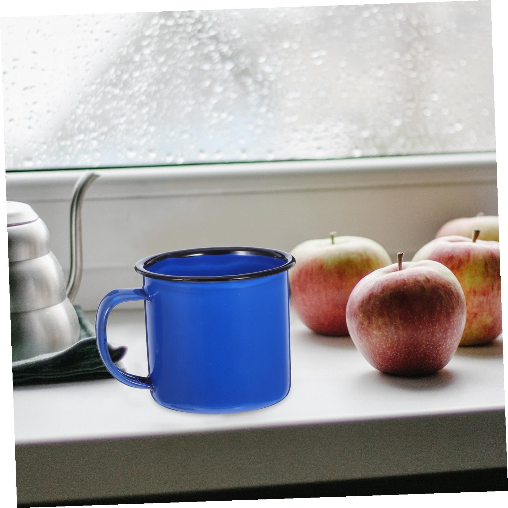 TOYANDONA 4 Stück Emaille Kaffeebecher, Traditioneller Chinesischer Becher