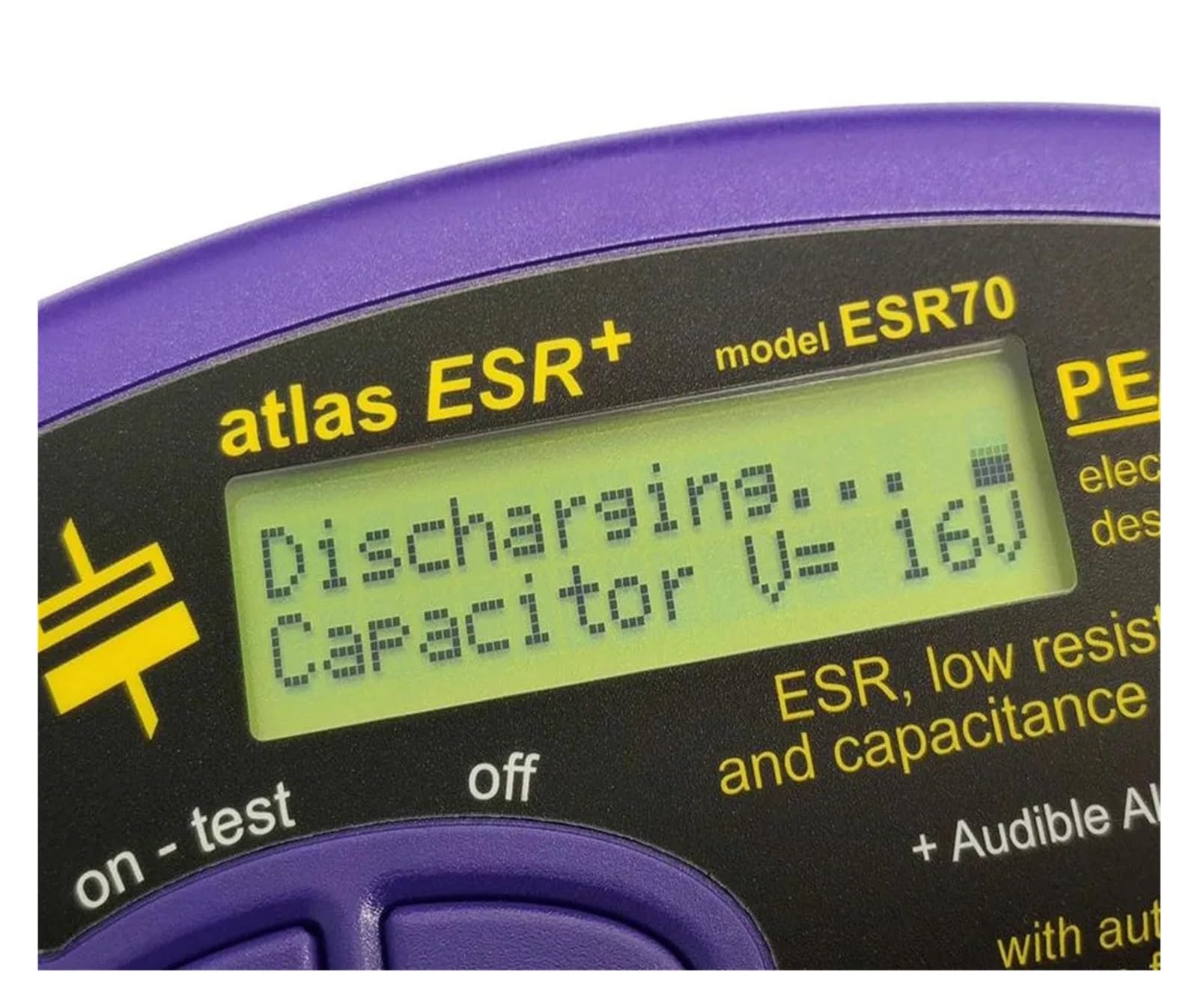 Elektroniczny Miernik ESR70, Kondensator, 0,00 Oma Do 40, 1uF 22000uF