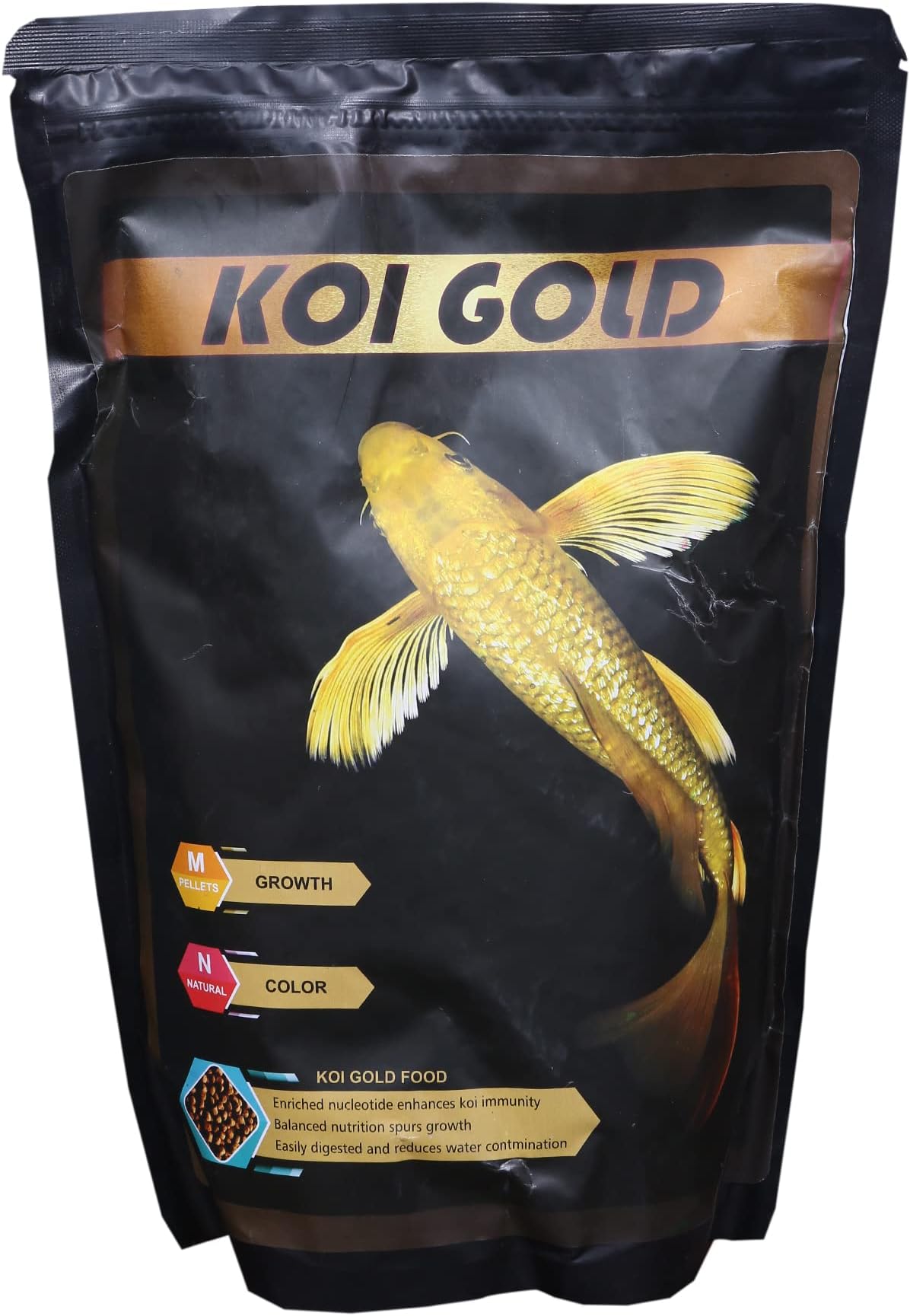 Star Farms Koi Gold Fish Feed for All Variety of Koi Gold Fishes 1Kg by Jhenver