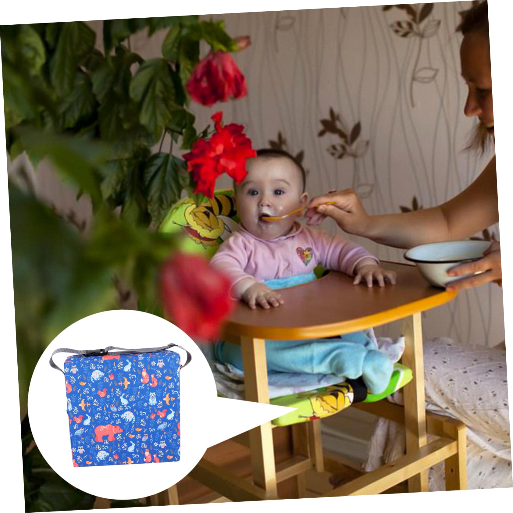 ibasenice Coussin Rehausseur pour Garçon Fille Coussin Appoint pour Chaise Garçon Fille Repas pour Adapté Chaise Tabouret