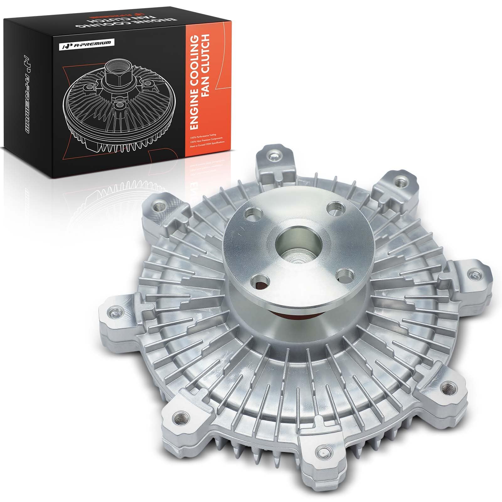 A-Premium Embrayage de ventilateur de rechange pour Mitsubishi L200 2008-2009 Montero Sport Standard Duty Thermique 2,4 L