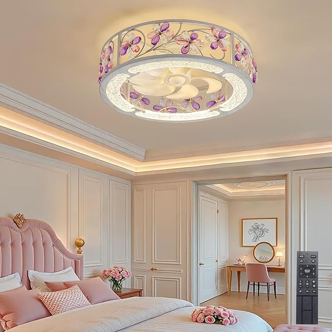 Ventilador de Techo 21 Pulgadas Con Luz LED y Control Remoto miniatura 2