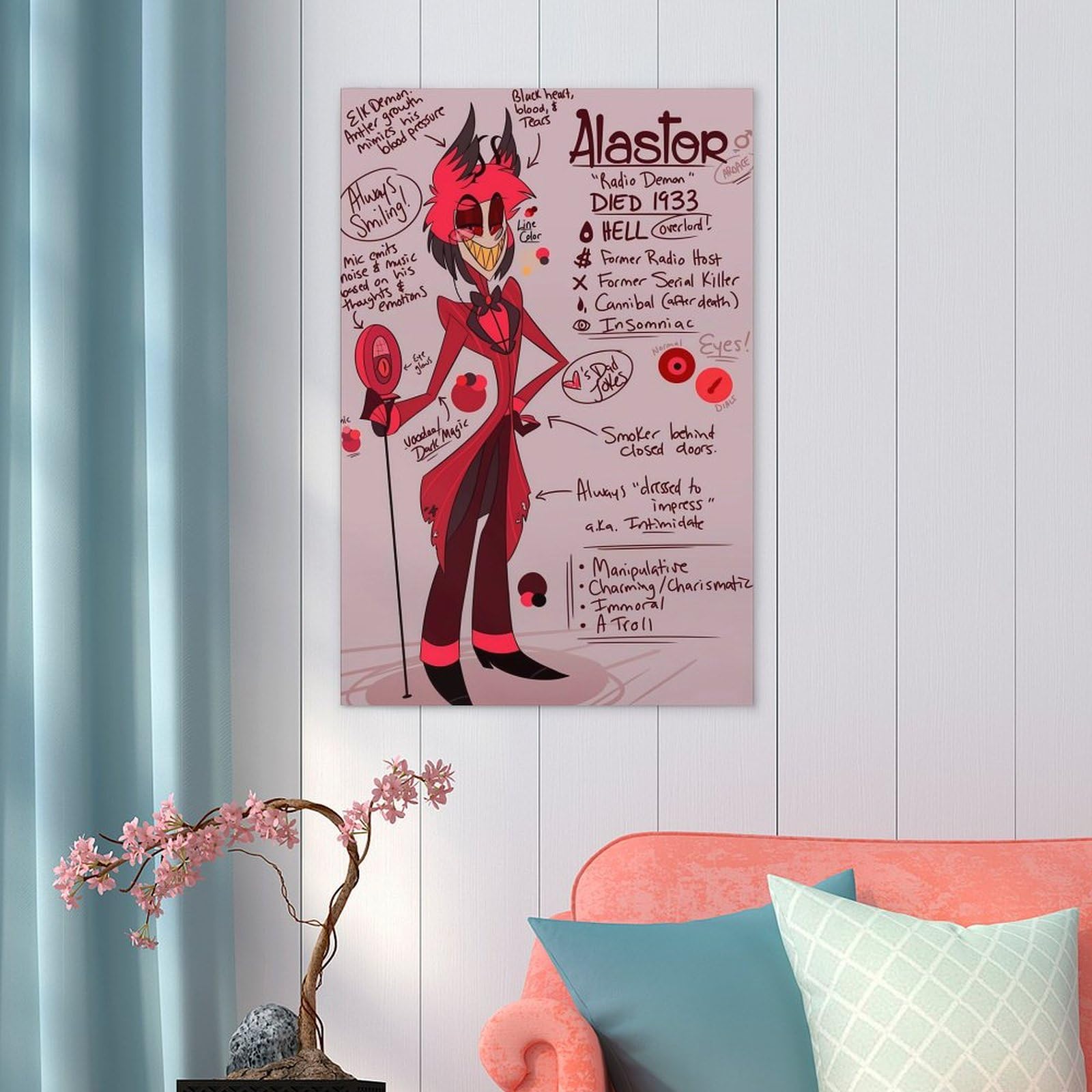 WHBRFO Chase AtlanticPoster, Schlafzimmer, ästheti Produktbild-Vorschau 6