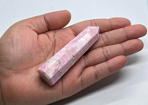 Miniatura 9 de GEMSCITE (3.50-4 pulgadas) Piedras preciosas de aventurina verde Torre de obelisco Faceta Jumbo Aura Rock Crystal Natural Pulido Earth Wand Spirit