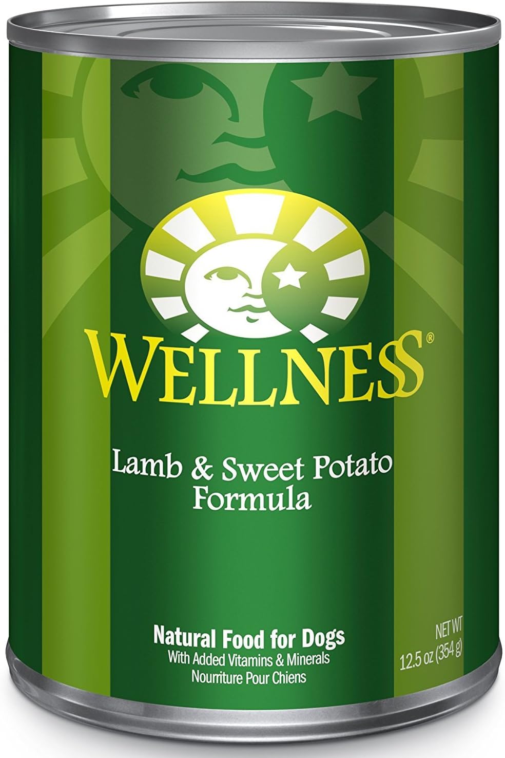 Wellness Lamb and Sweet Potato Formula Canned Dog Food 12 - 12.5 Ounce Cans