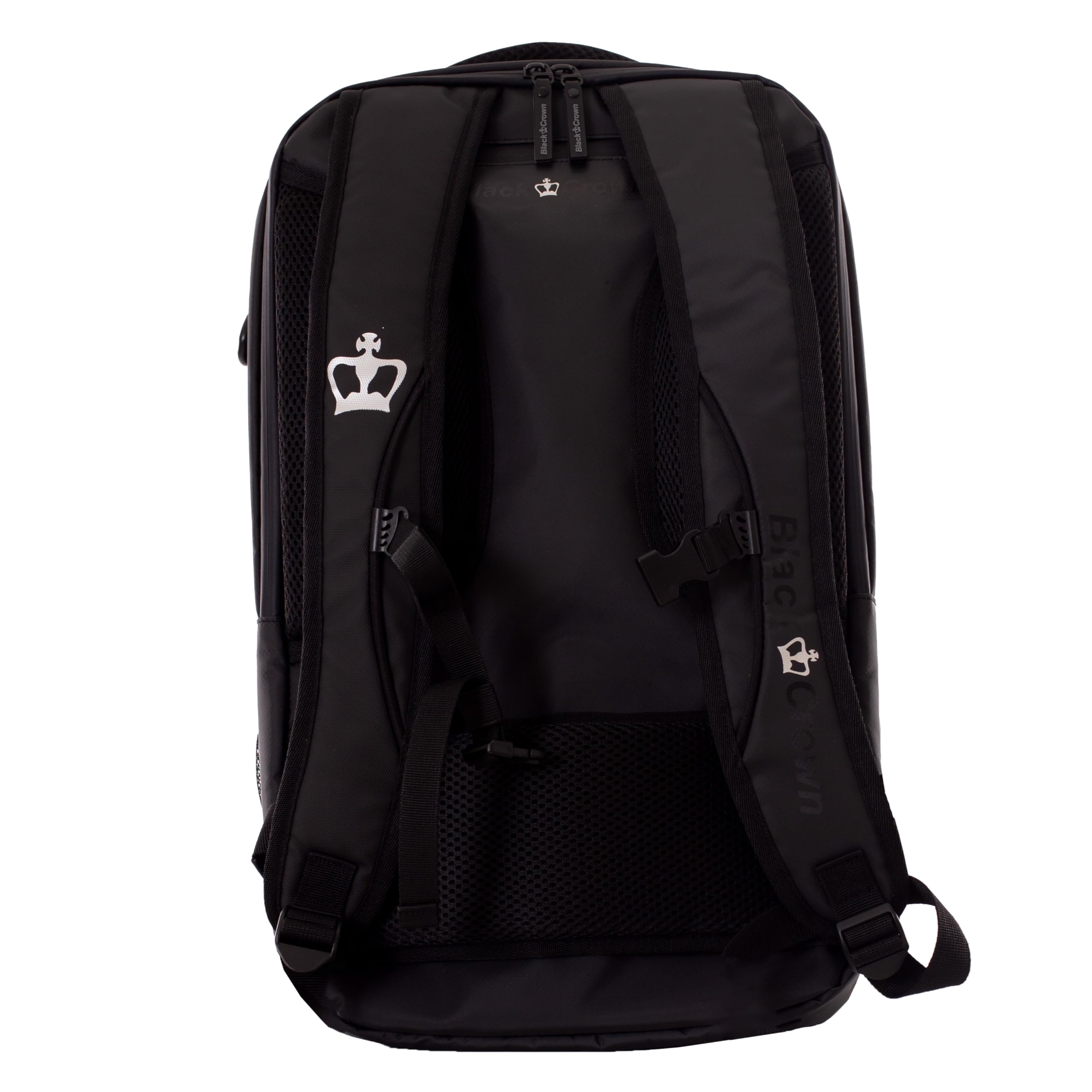 Black Crown - Mochila de Pádel Raptor V2 - Compartimento para 2 Palas - Espacio para Ropa y Zapatillas - Paneles Transpirables - Bolsillos de Seguridad y Acceso rápido