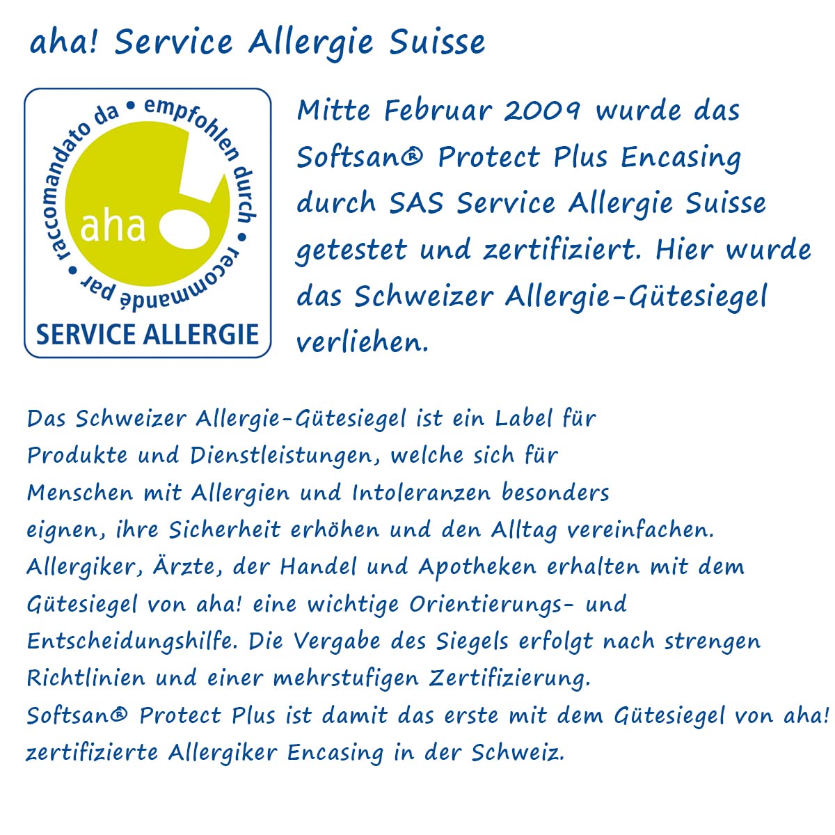 Softsan Protect Plus Matratzenbezug für Boxspring-Matratzen milbendicht 100x200x30 cm, Höhe 30 cm, Encasing, Milbenschutz für Hausstauballergiker milbenkotdicht