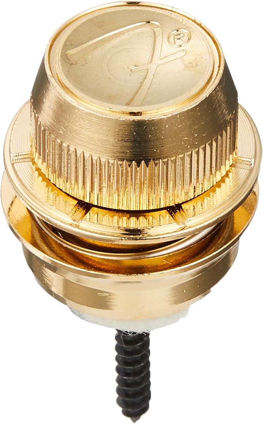 Fender "F" Strap Locks - Gold