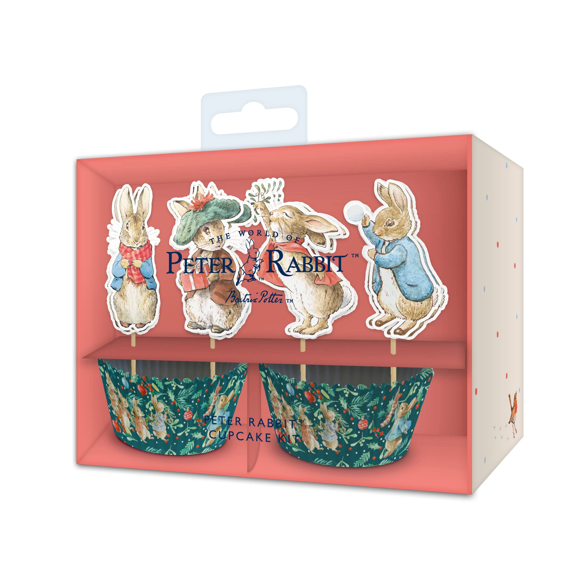 20 Sacchetti Regalo In Cellophane BOPP - Beatrix Potter Coniglietto Flopsy - 12,5x28,5 Cm Con Laccetti - Bomboniere E Feste - 6