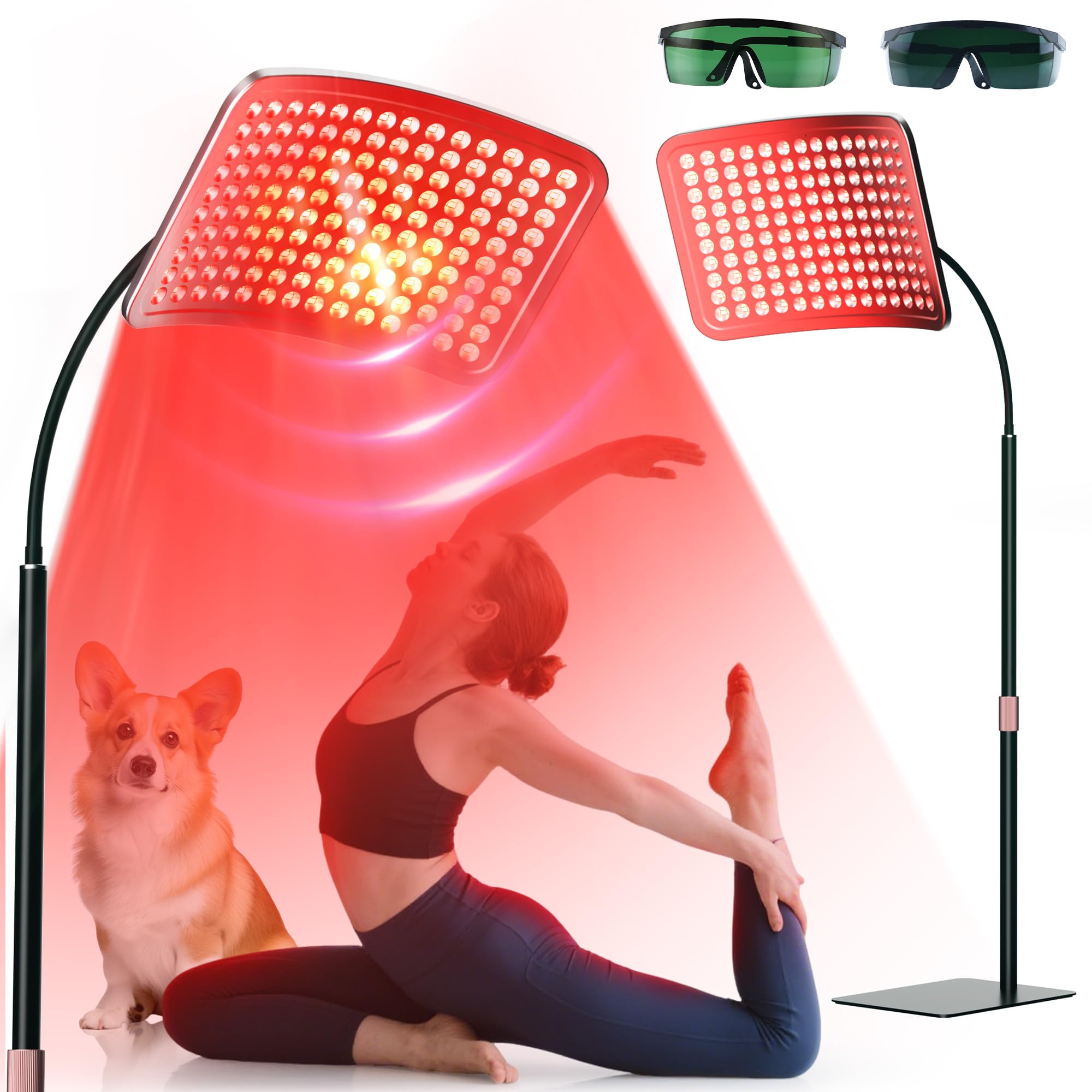 Aulanto Red Light Therapy for Face and Body, Infrared Light