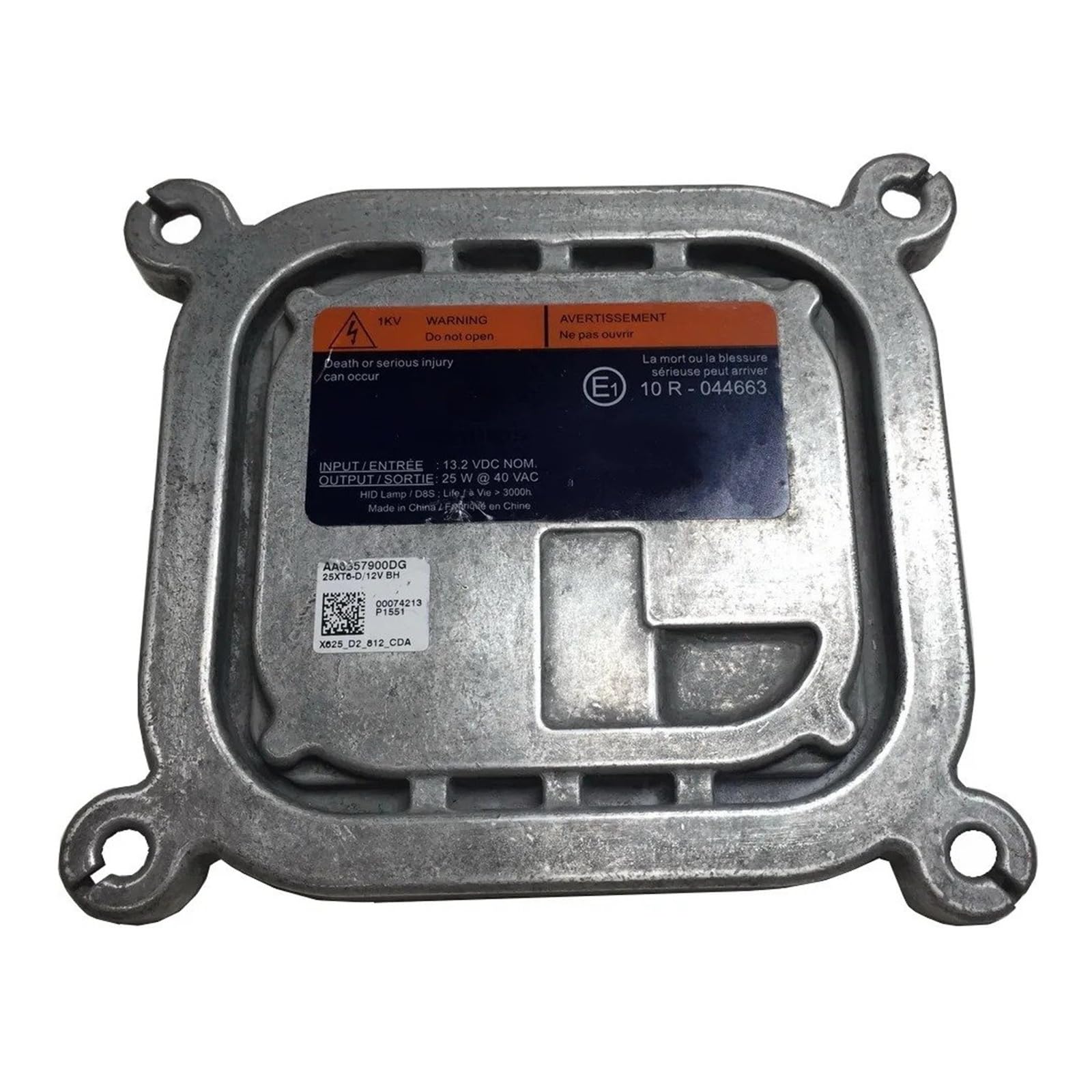 Unidad Control balasto Faros para Ford para Mustang High Beam Boost 25W D8S HID Drive 10R-044663 AA6557900DG Módulo Control Faros Xenón Balasto