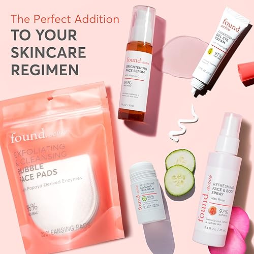 Miniatura 8 de Found Active Suero facial restaurador con alternativa de retinol Bakuchiol, refina el aspecto de textura desigual, ricos antioxidantes mejoran la