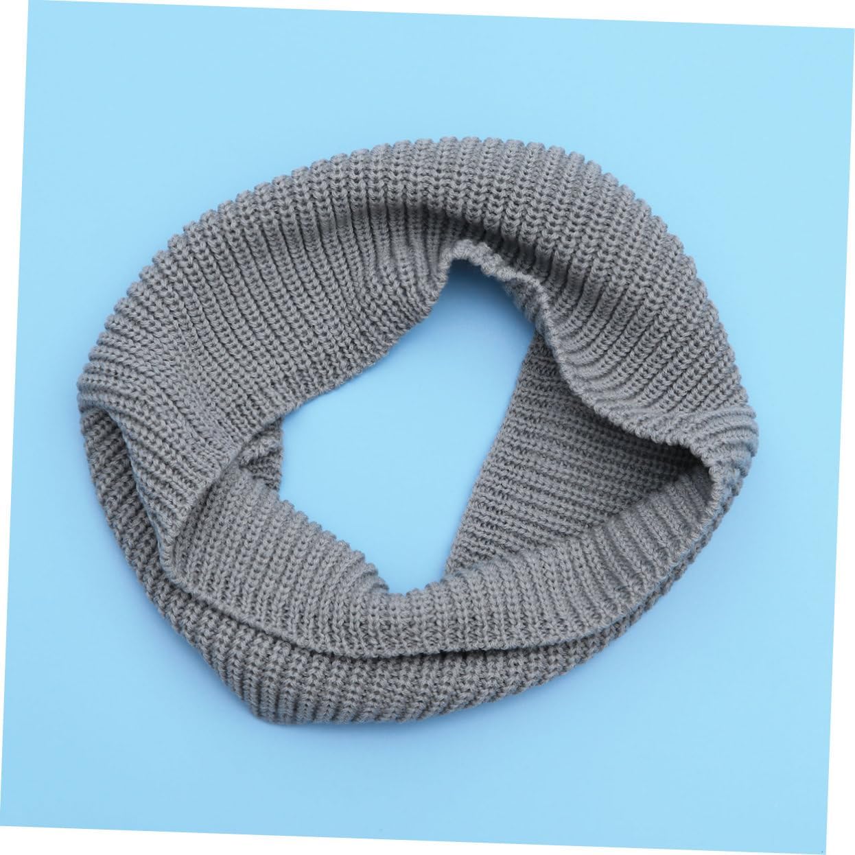 CALLARON Men's Scarves for Winter Knit Neck Scarf Boys and Girls Warm Neckerchief