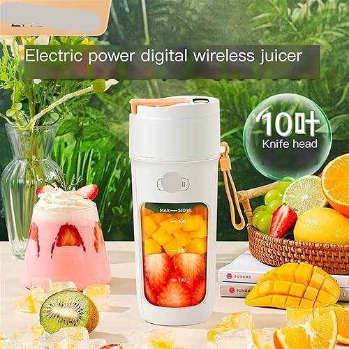 Miniatura 6 de Juicer Multifuncional Inalámbrico Hielo Trituración Alimentos Auxiliar Jugo Taza