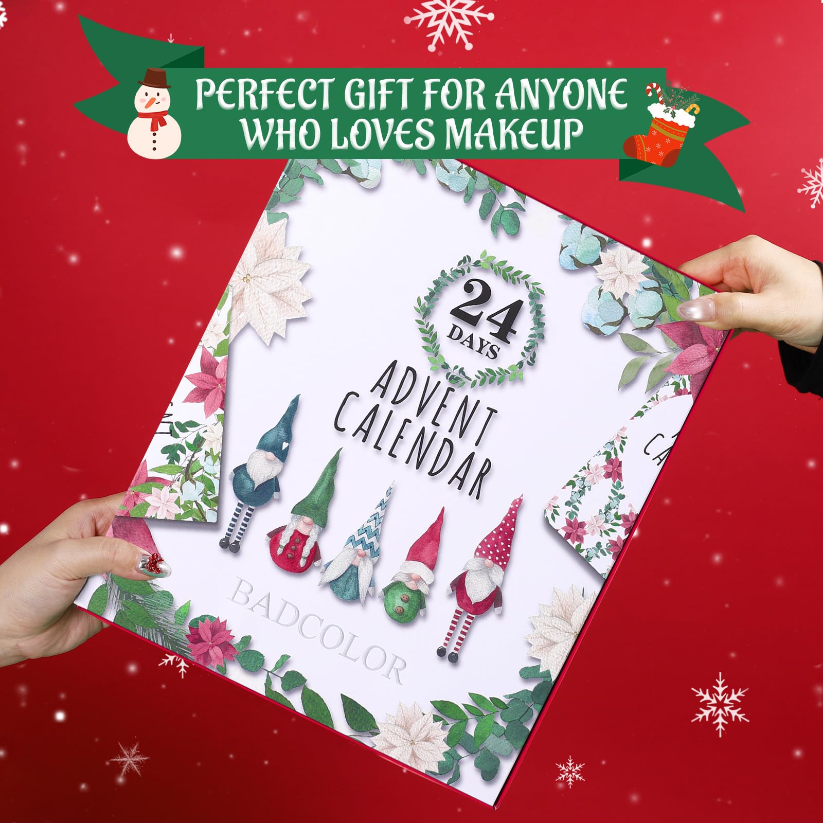 Makeup Advent Calendar 2026, 24-Day Christmas Countdown Beauty Gift Set