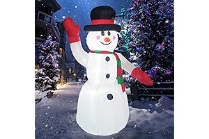 Giant Outdoor Inflatable Snowman Decoration