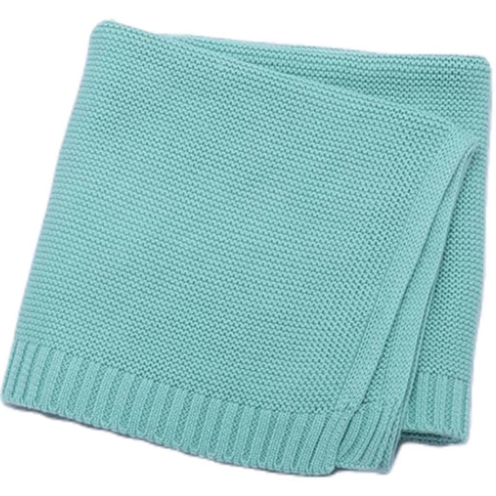 Mantas Personalizadas Con Nombre Bebe, Bordadas Mantas Bebes Recien Nacidos, Manta De Punto De Algodón Suave Y Transpirable, Regalo Personalizado Bebe
