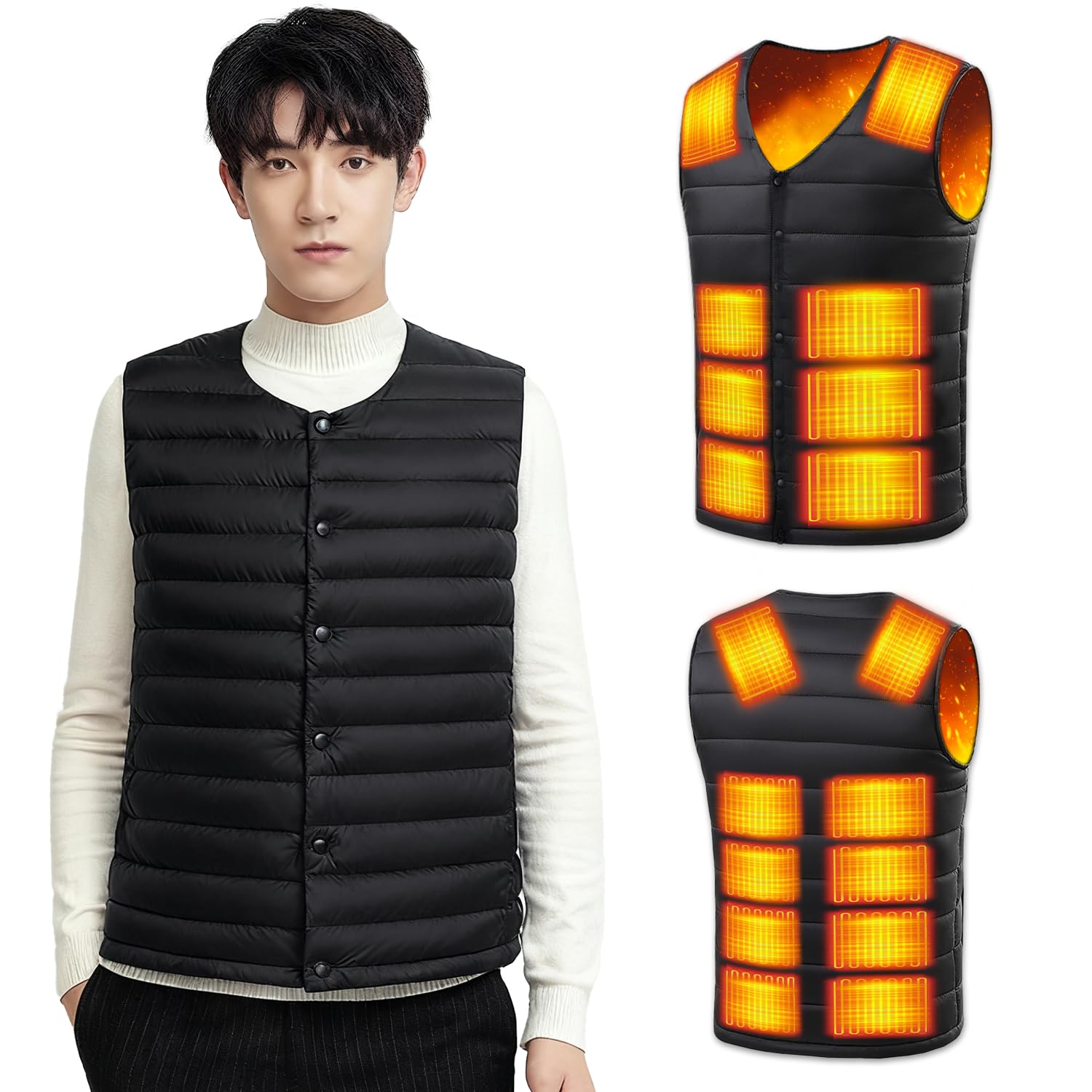 [roasicee] 電熱ベスト