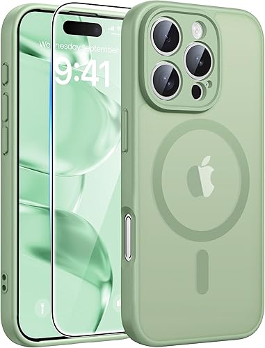 Miniatura 33 de FNTCASE Funda para iPhone Air: [Compatible con Magsafe] Fundas translúcidas mate con [protección completa de la cámara] [protector de pantalla]